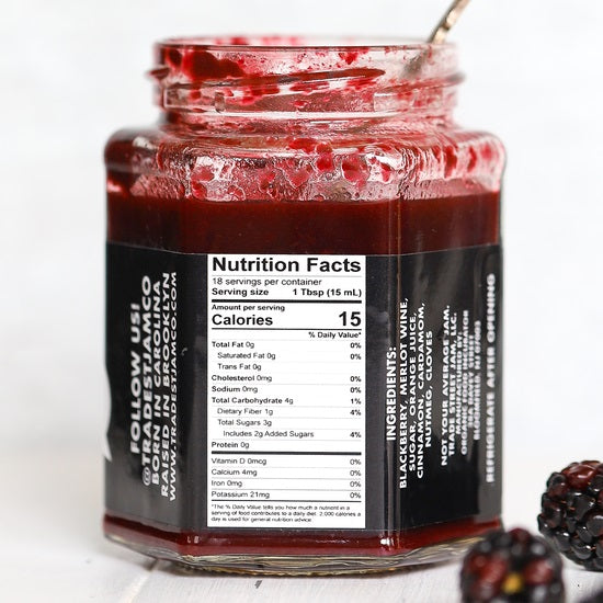 Blackberry Mulled Merlot Jam